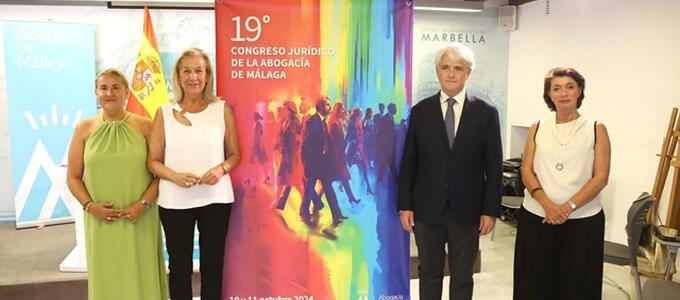 10 y 11 octubre | La Abogacía de Málaga presenta el programa y el cartel de su 19º Congreso Jurídico #EventosLegales
