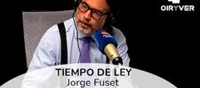 Tiempo de Ley, programa de 22/7/2024 [Podcast]: Fuset entrevista al juez, profesor universitario, crítico y escritor, José María Asencio