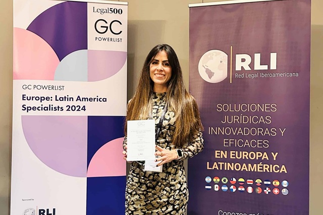 La Legal Director y Compliance Officer de Cegid en Iberia, Latam y África, Martina Hoyos, es reconocida con el galardón Legal 500 GC Powerlist 2024