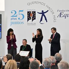 Su Majestad la Reina preside el acto conmemorativo del 25º Aniversario de la Fundación Aequitas