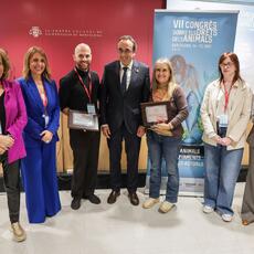 El presidente del Parlament de Catalunya ha entregado los premios de la Comisión de Protección de los Derechos de los Animales del ICAB a Heura Foods y la Fundació Mona