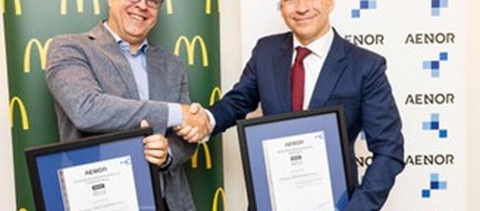 McDonald’s España obtiene la doble certificación de Compliance Penal y Antisoborno de AENOR 