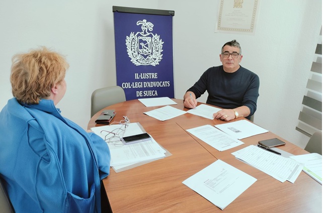 Se superan las 3.500 asistencias jurídicas gratuitas prestadas por los colegios de la abogacía de Alzira, Sueca y Valencia a los afectados por la DANA