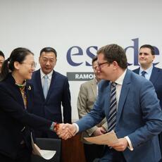 Esade Law School y Renmin University of China se unen para impulsar el intercambio académico de sus alumnos