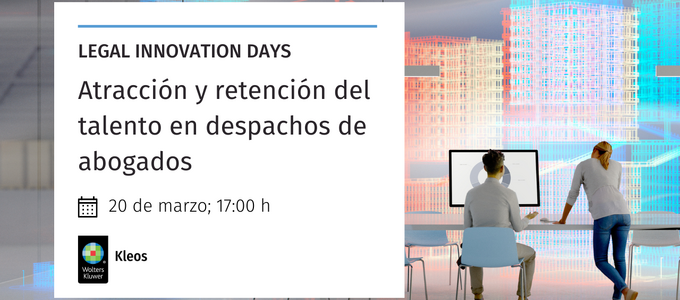 20 marzo | WEBINAR: Atracción y retención del talento en despachos de abogado